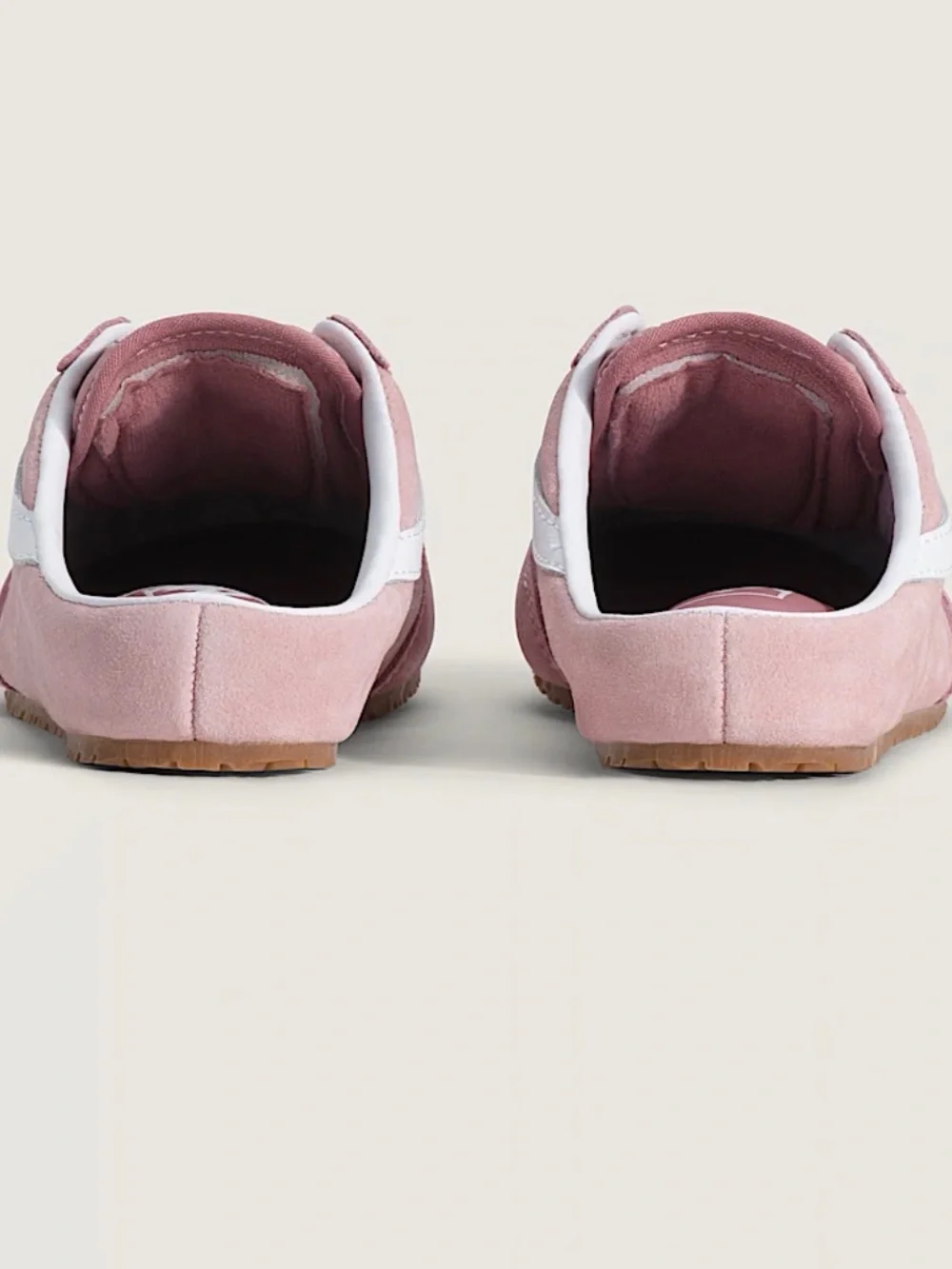 Vans Super Lowpro Mule in Pink Suede Size 8 New